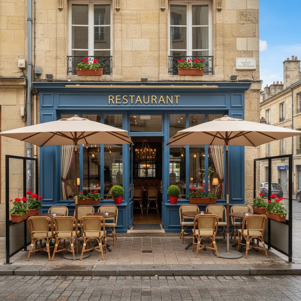 Restaurant 30m² à Bordeaux : terrasse - licence IV - Image 1