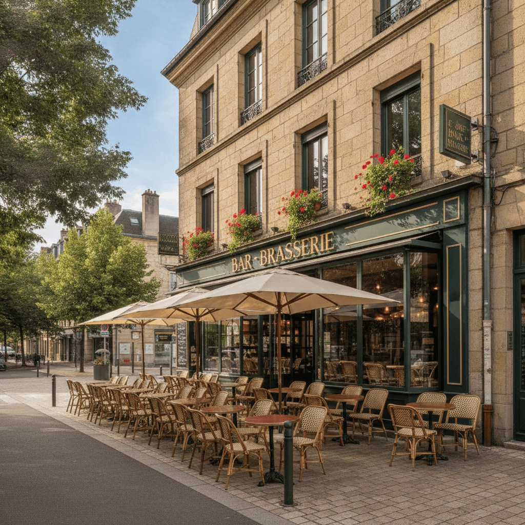 Bar-brasserie 150m² à Clermont-Ferrand : terrasse - licence IV - Image 1