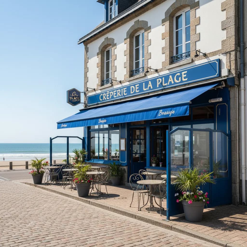 Restaurant à Nantes : terrasse - Image 1