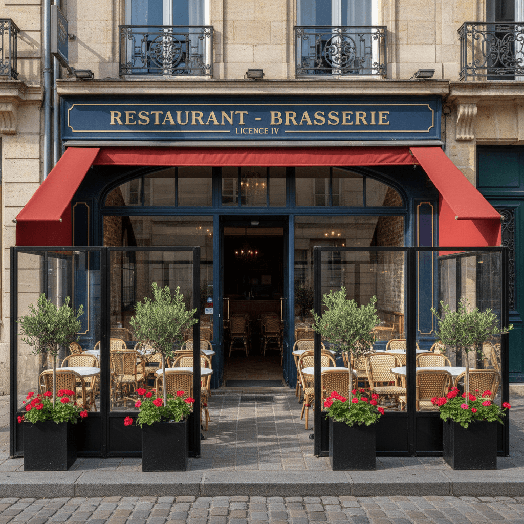 Restaurant à Nantes : terrasse - licence IV