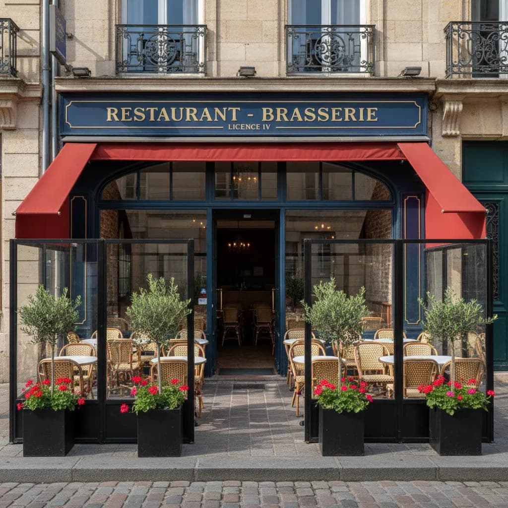 Restaurant à Nantes : terrasse - licence IV - Image 1