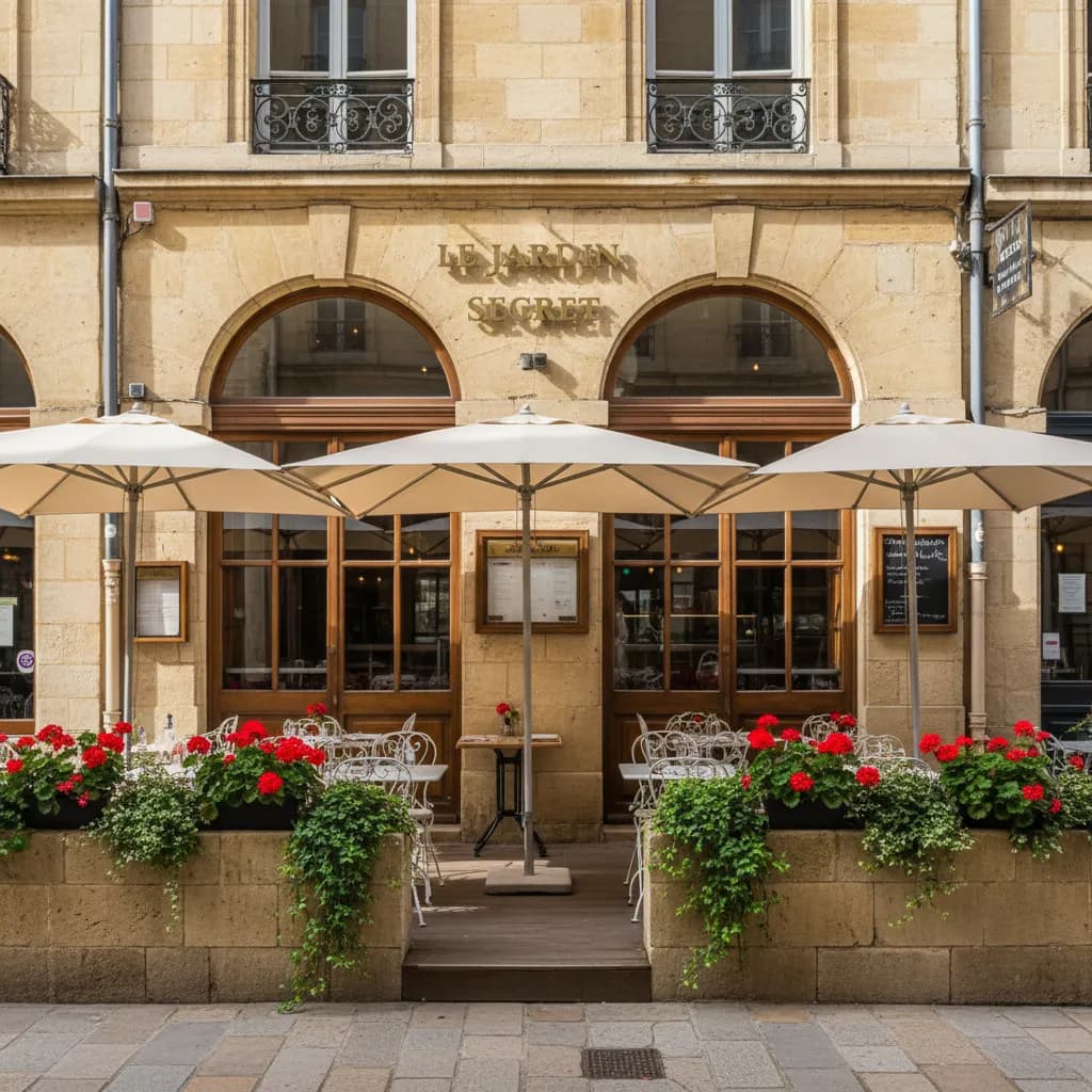 Restaurant à Bordeaux : terrasse - licence IV - Image 1