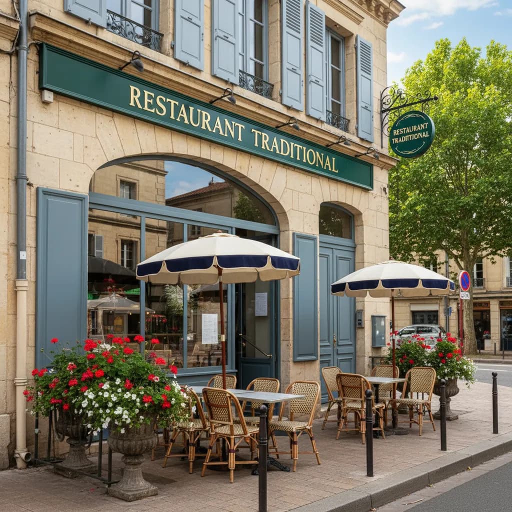 Restaurant 200m² à Bordeaux : terrasse - licence IV - Image 1