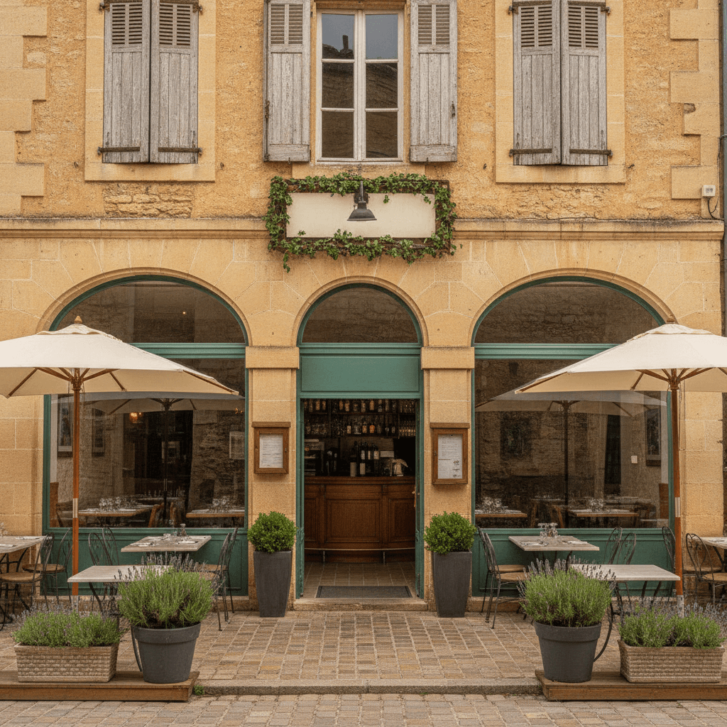 Restaurant 220m² à Bizanet : terrasse - licence IV - Image 1