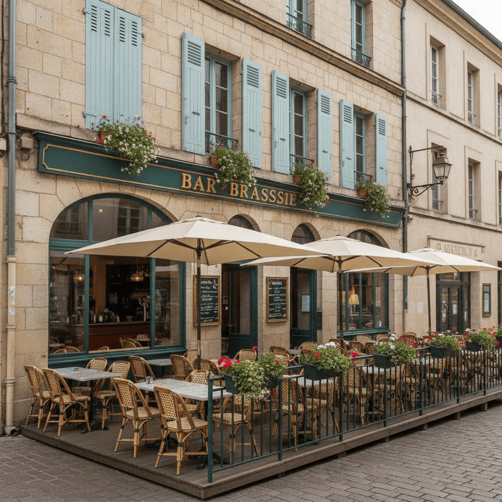 Bar-brasserie 250m² à Castres : terrasse - licence IV