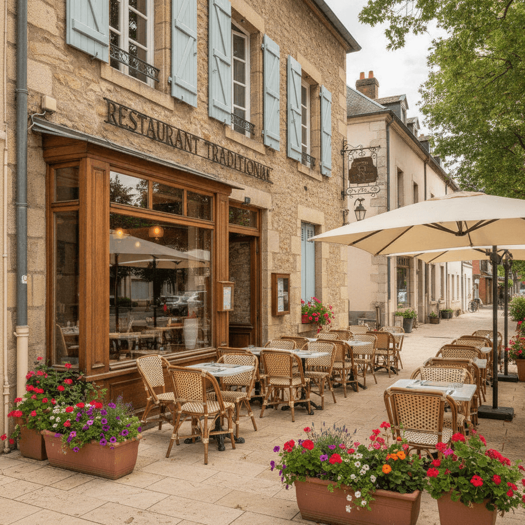 Restaurant 120m² à Valentigney : terrasse - licence IV