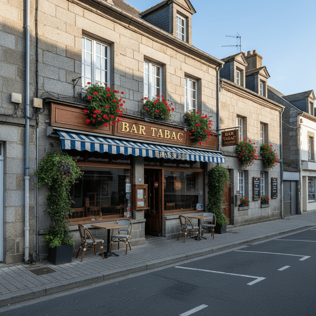 Bar-brasserie à Quimper : terrasse - licence IV - Image 1