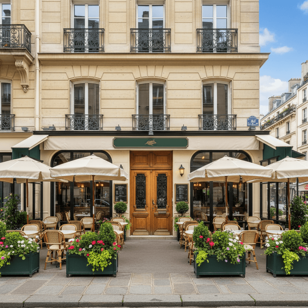 Restaurant spacieux à Paris avec terrasse
