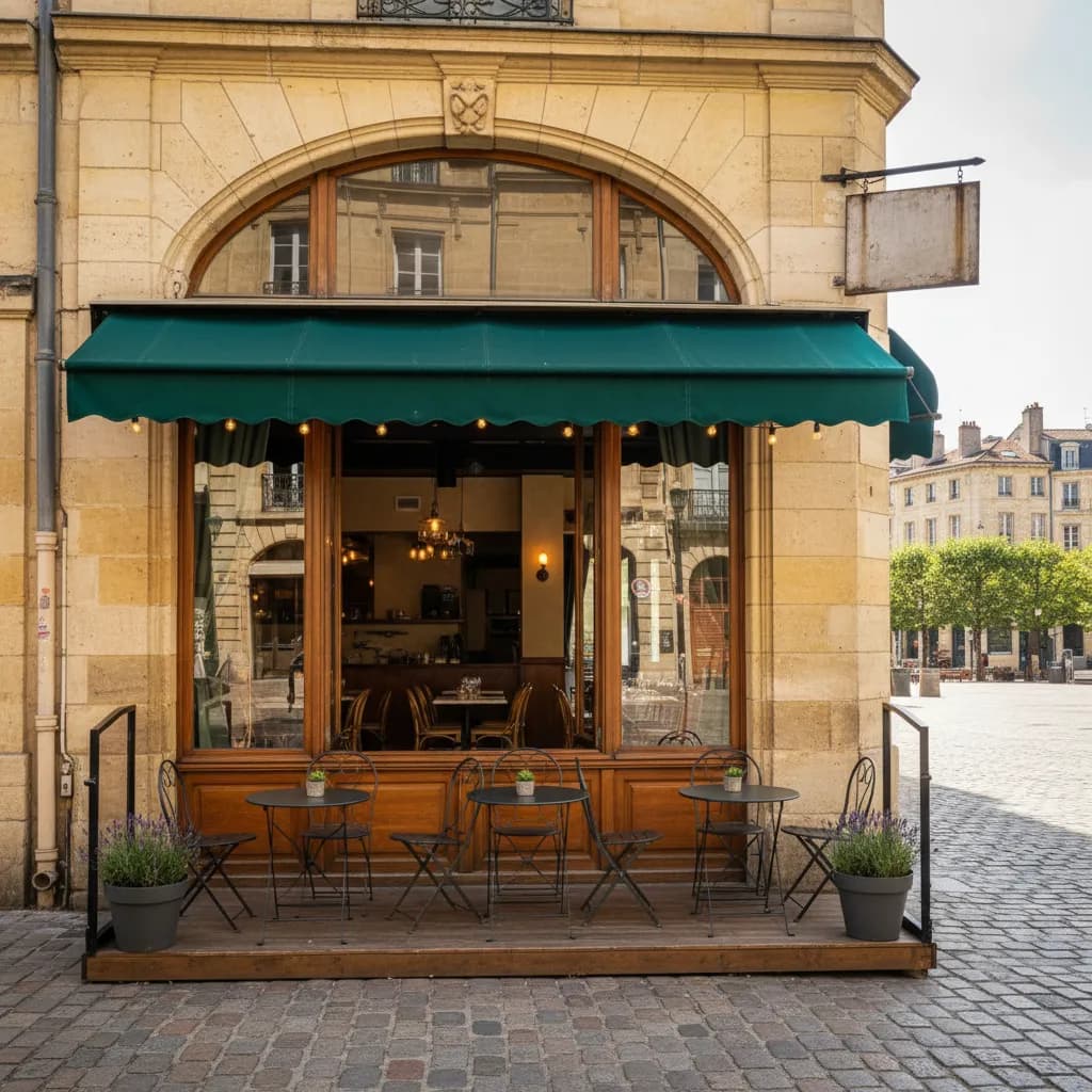 Restaurant 100m² à Bordeaux : extraction - Image 1