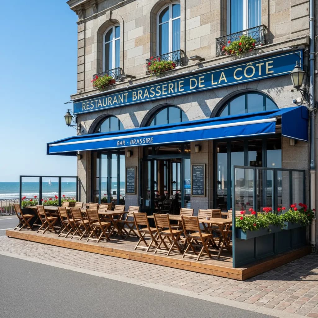 Bar-brasserie à Nantes : terrasse - licence IV - Image 1