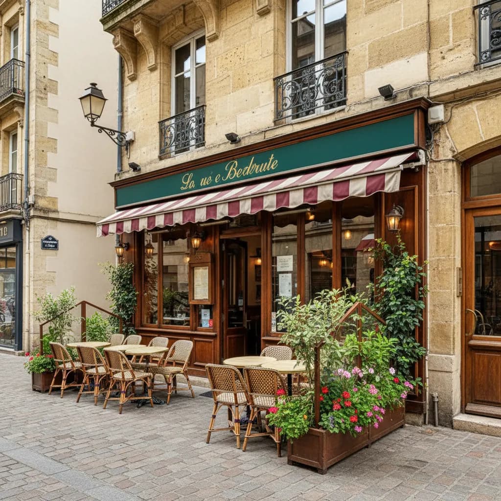 Restaurant 67m² à Bordeaux : extraction - Image 1
