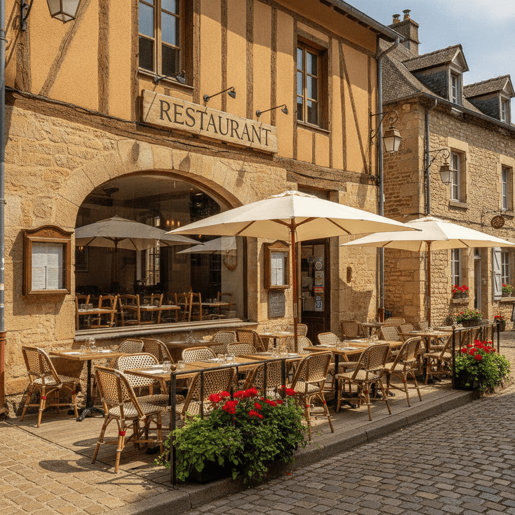 Restaurant 100m² à Châteauneuf : terrasse - licence IV - Image 1