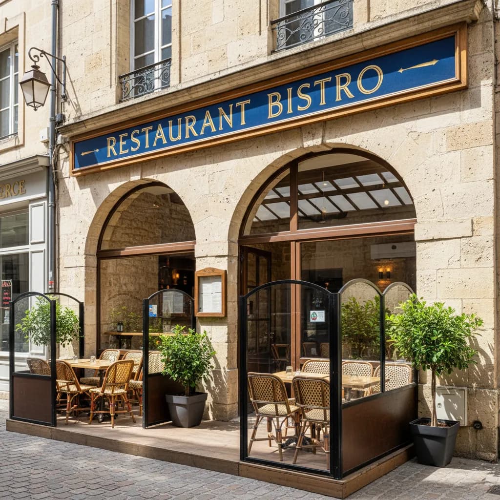 Restaurant 300m² à Bordeaux : terrasse - licence IV - Image 1
