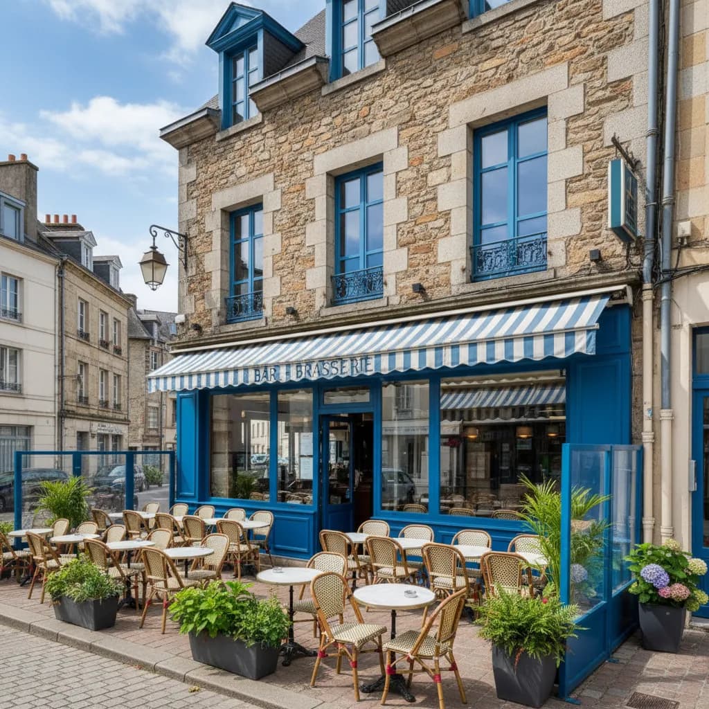 Bar-brasserie à Nantes : terrasse - licence IV - Image 1