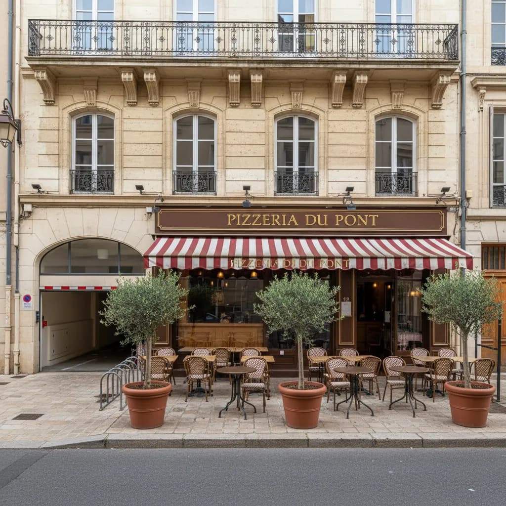 Restaurant 380m² à Montpellier : terrasse - extraction - Image 1
