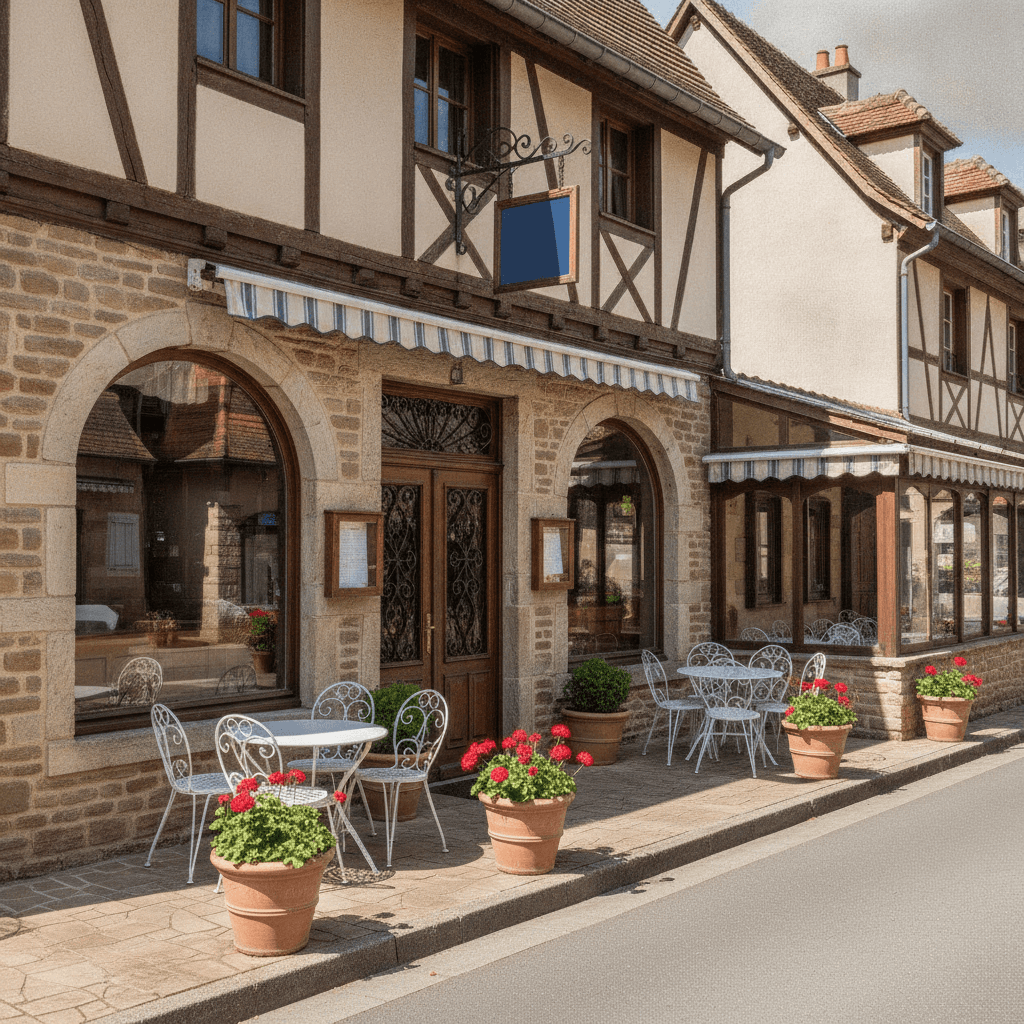 Restaurant 202m² à Oberschaeffolsheim : terrasse - licence IV