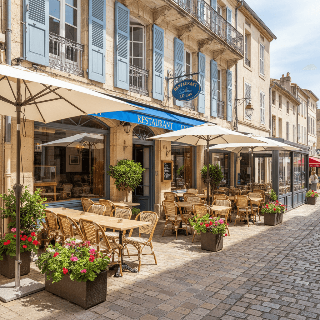 Restaurant 200m² à Agde : terrasse - licence IV - Image 1