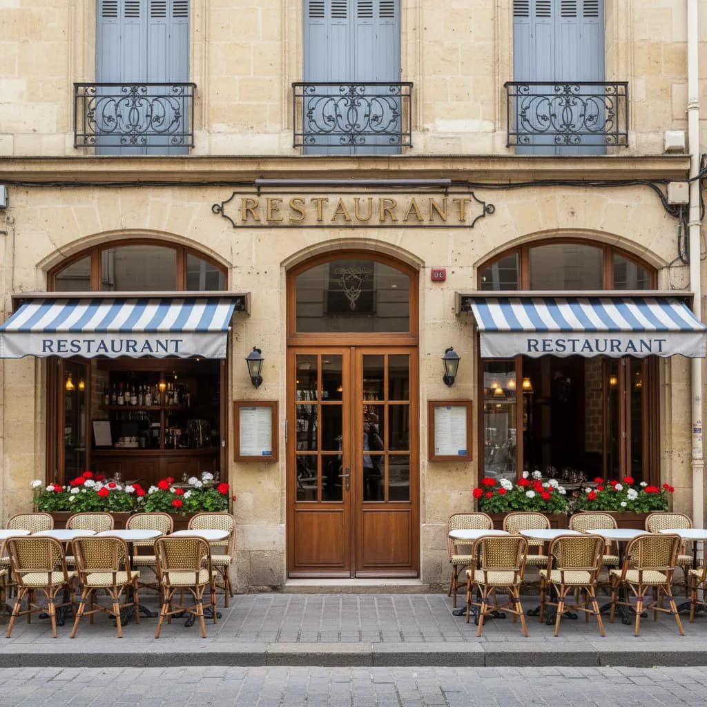 Restaurant 210m² à Bordeaux : terrasse - licence IV - Image 1