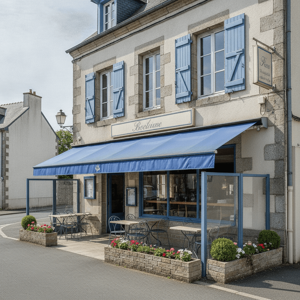 Restaurant 500m² à Plougastel-Daoulas : terrasse - licence IV
