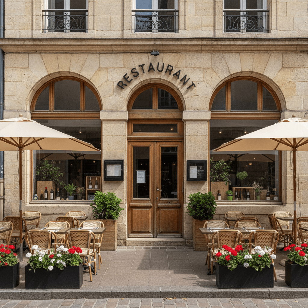 Restaurant 300m² à Moulins : terrasse - licence IV - Image 1