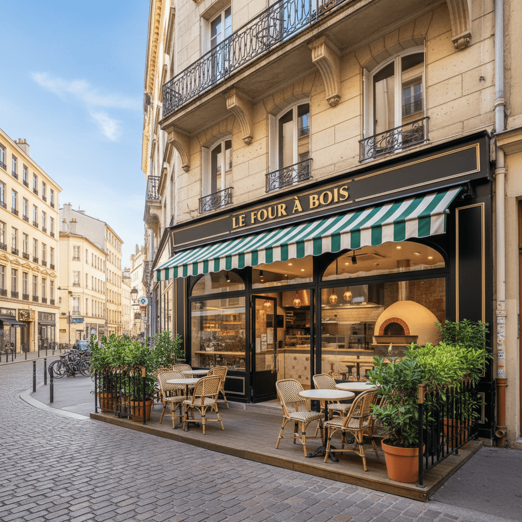 Fast-food 95m² à Lyon : terrasse - licence IV - Image 1