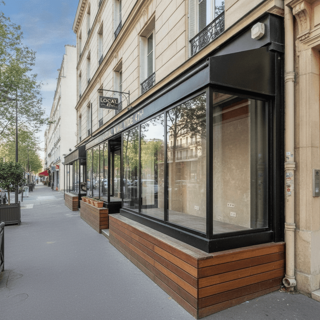 Local vide 47m² à Paris
