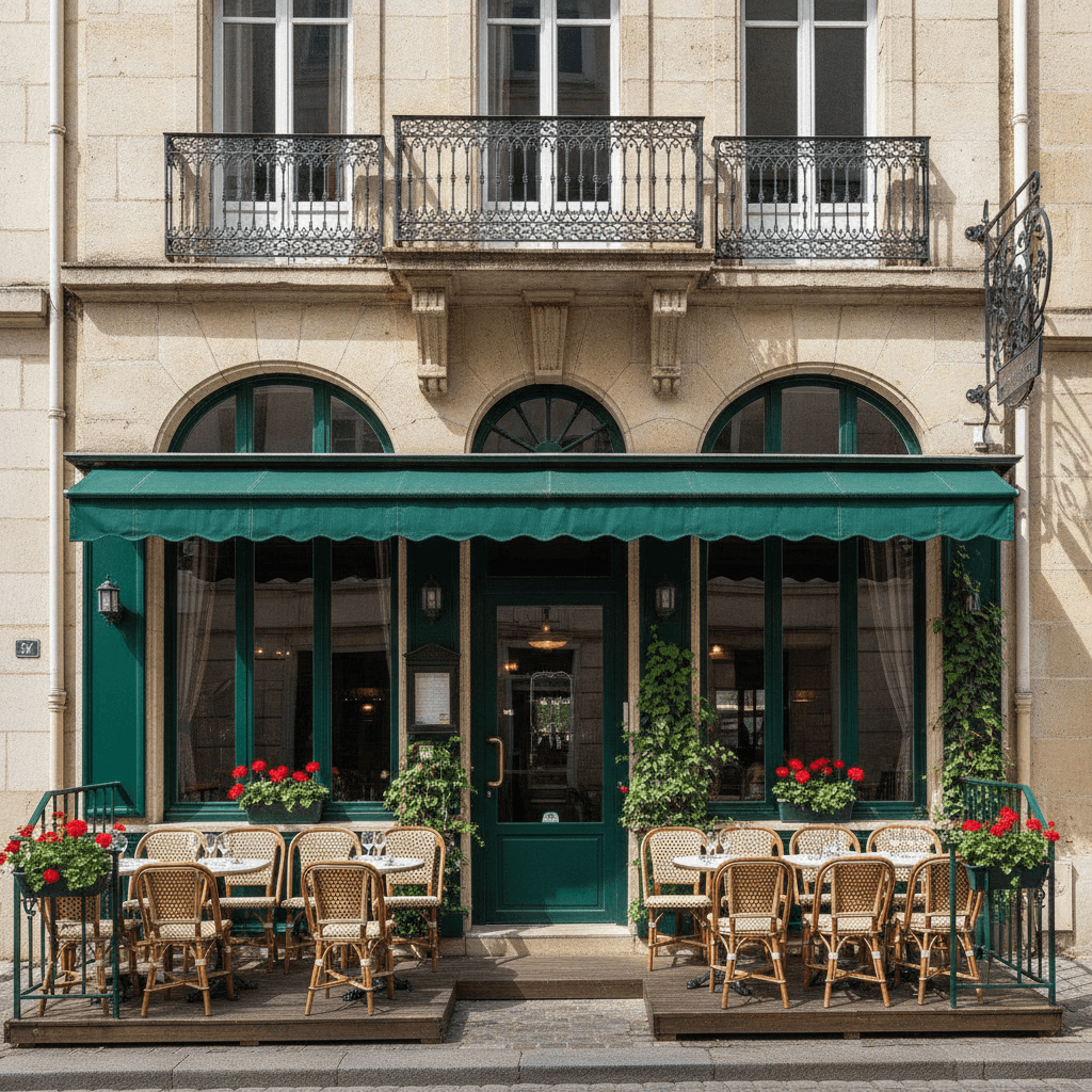 Restaurant 80m² à Saint-Max : terrasse - licence IV - Image 1