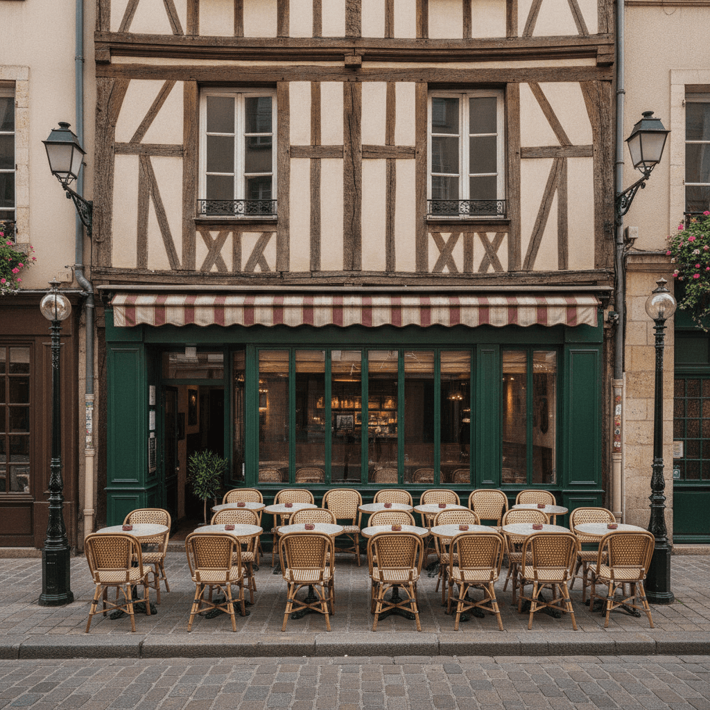 Restaurant à Rouen : terrasse - licence IV - Image 1