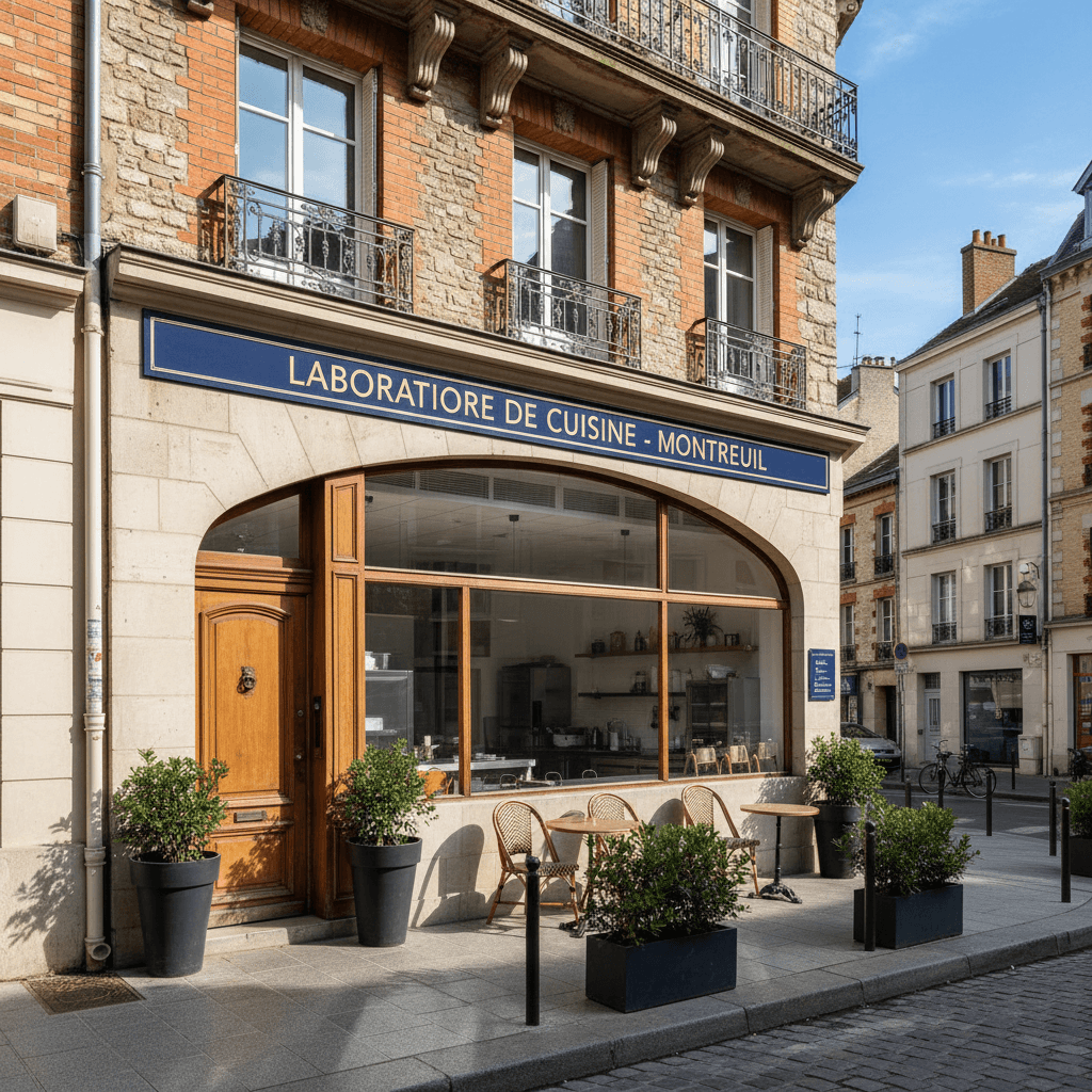 Laboratoire de cuisine à Montreuil, 548 m² - Image 1