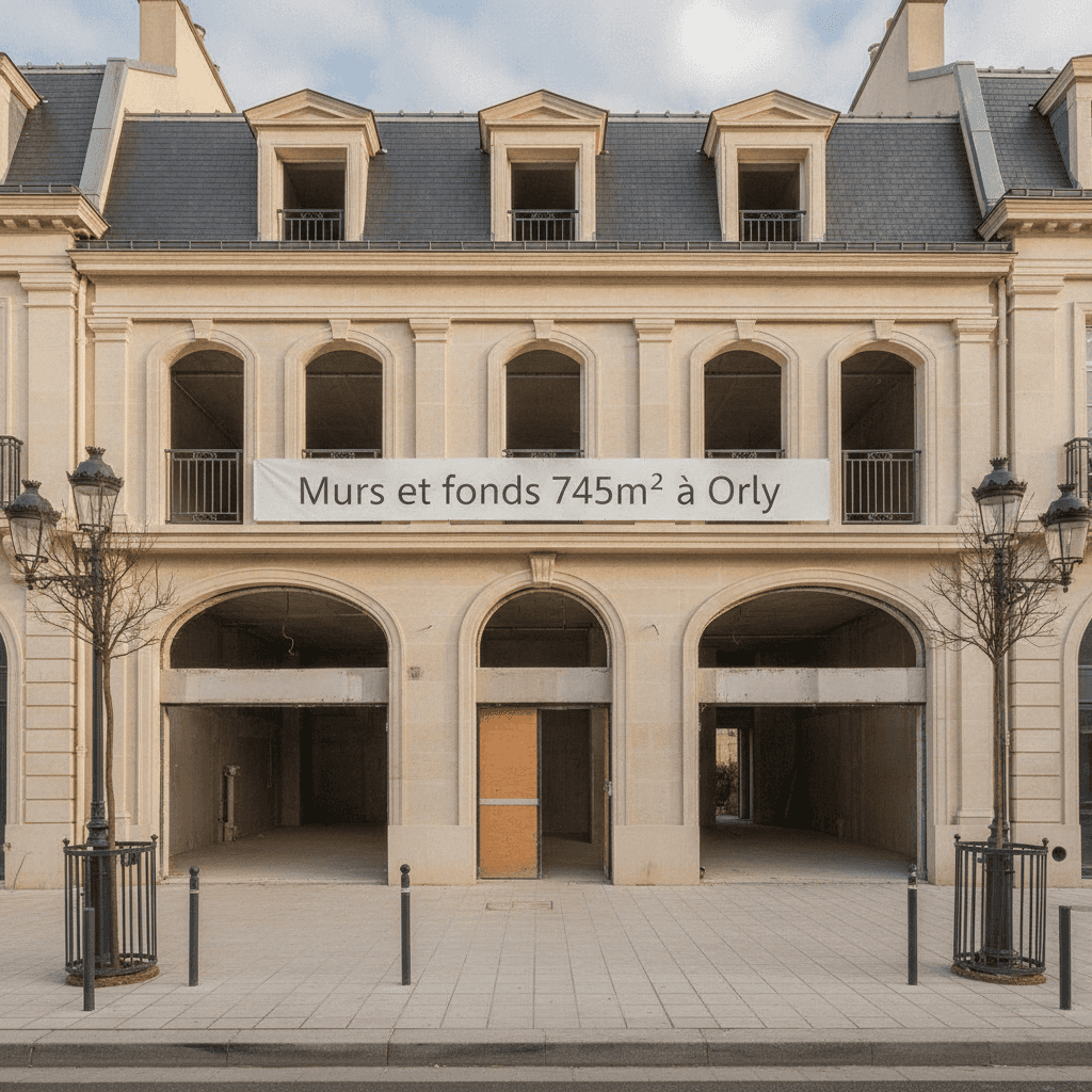 Murs et fonds 745m² à Orly