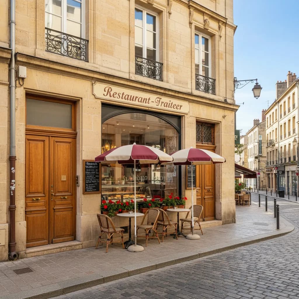 Restaurant 340m² à Bordeaux : terrasse - licence IV - Image 1