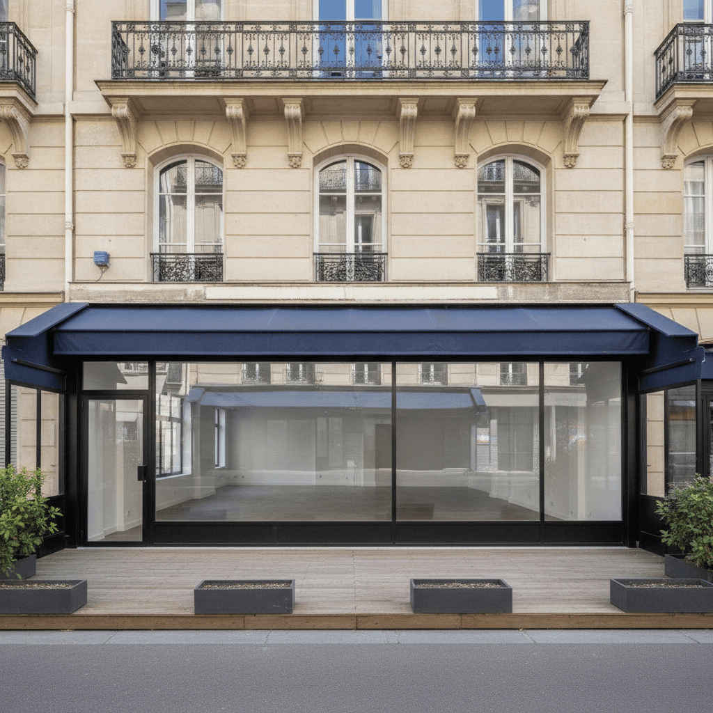 Local vide 442m² à Courbevoie