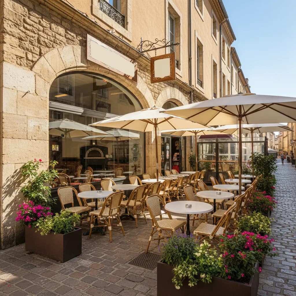 Restaurant 90m² à Montpellier : terrasse - licence IV - Image 1