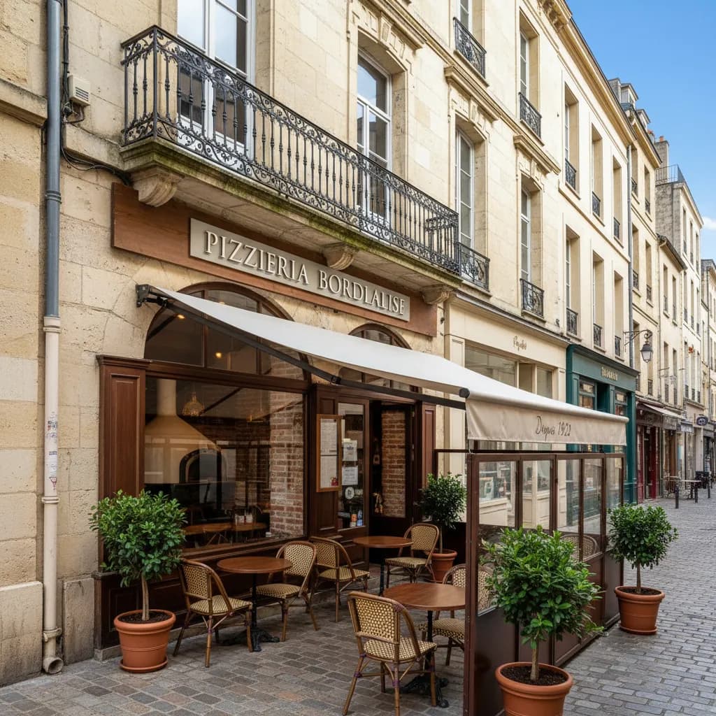Fast-food à Bordeaux : terrasse - licence IV - Image 1