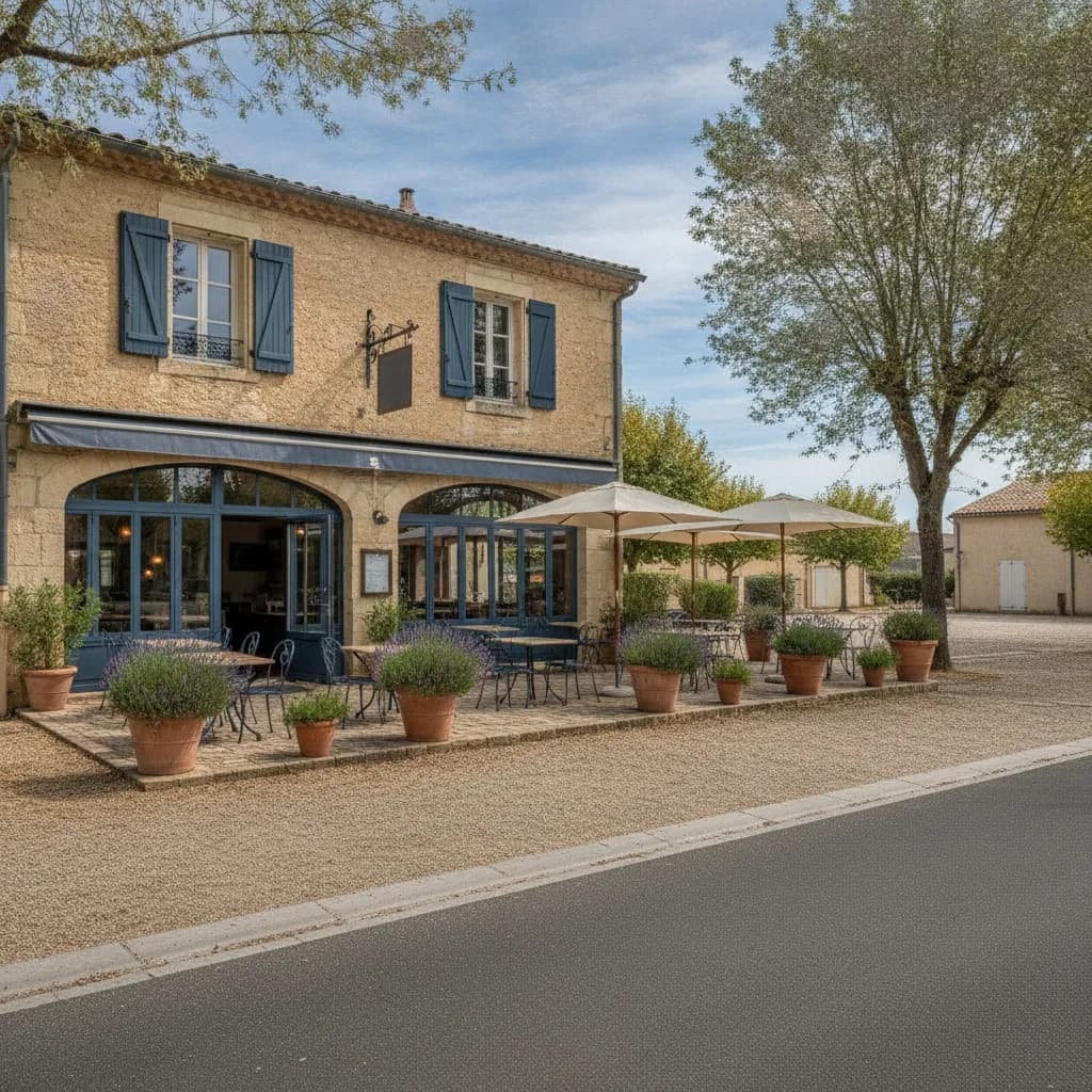 Restaurant 200m² à Caromb : terrasse - cuisine équipée - Image 1