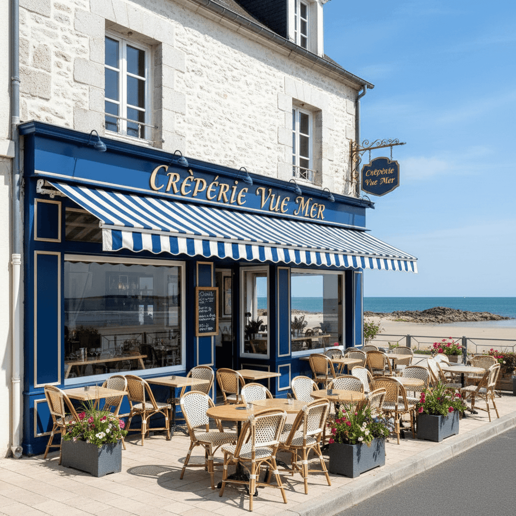 Restaurant à Les Sables-D'Olonne : terrasse - climatisation - Image 1