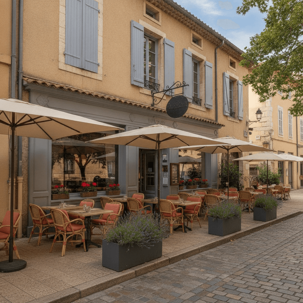 Restaurant 240m² à Aix-en-Provence : terrasse - licence IV - Image 1