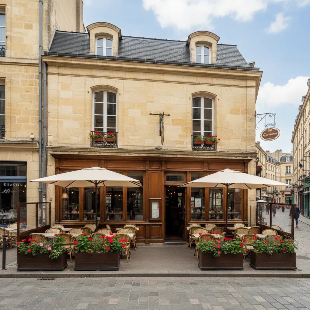 Restaurant à Bordeaux : terrasse - licence IV - Image 1