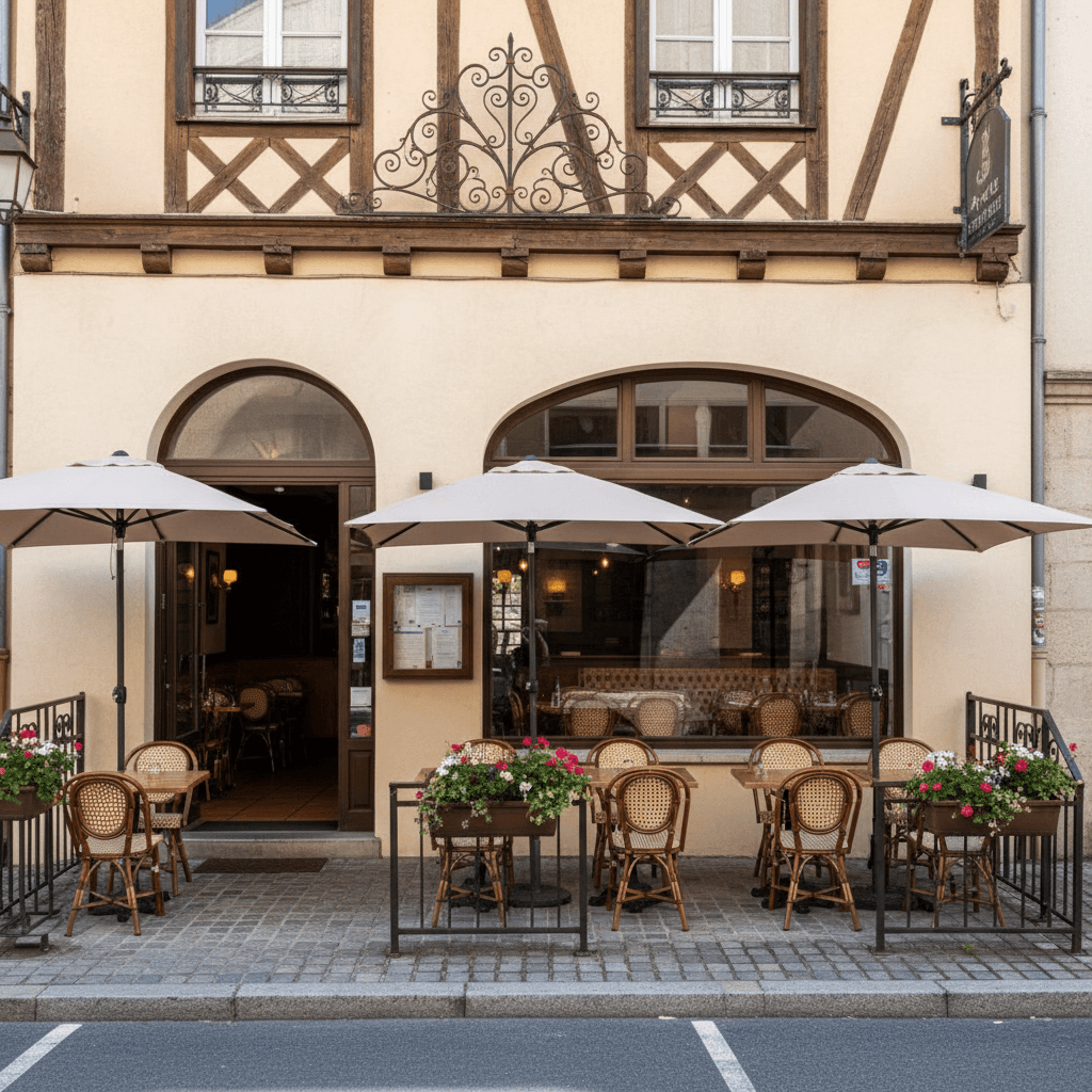 Restaurant 220m² à Sallanches : terrasse - licence IV - Image 1