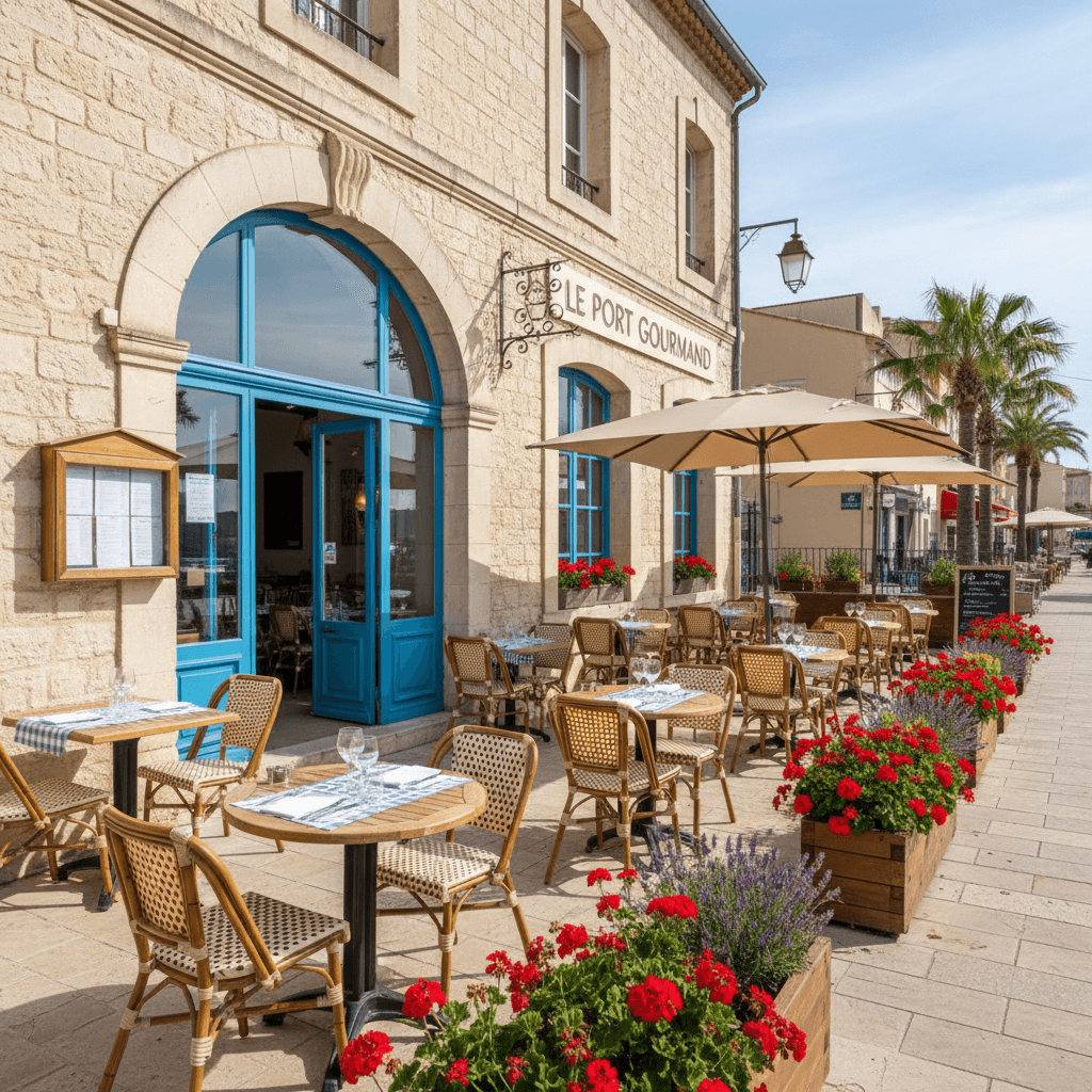 Restaurant 300m² à Marseillan : terrasse - extraction - Image 1