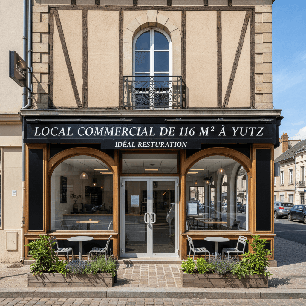 Fast-food 116m² à Yutz : terrasse - licence IV - Image 1
