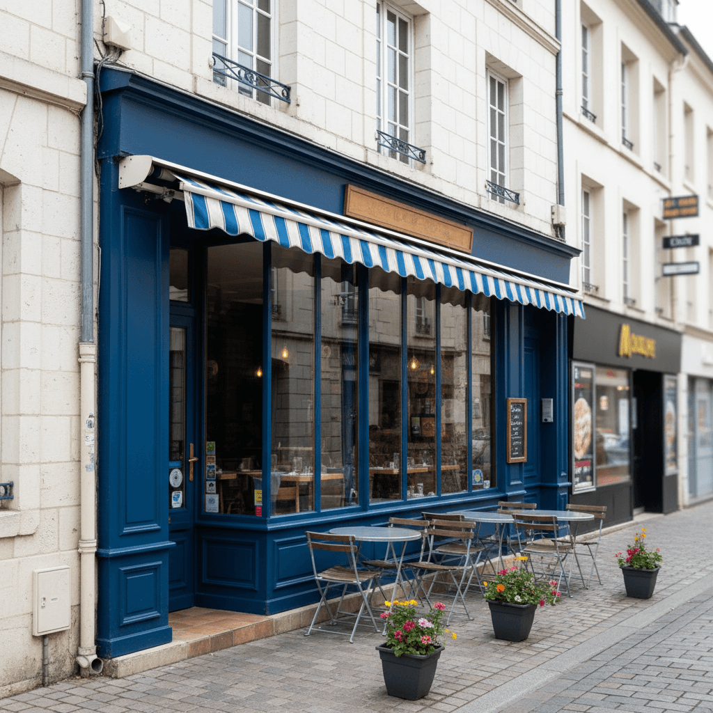 Restaurant 267m² à Chartres : terrasse - licence IV - Image 1