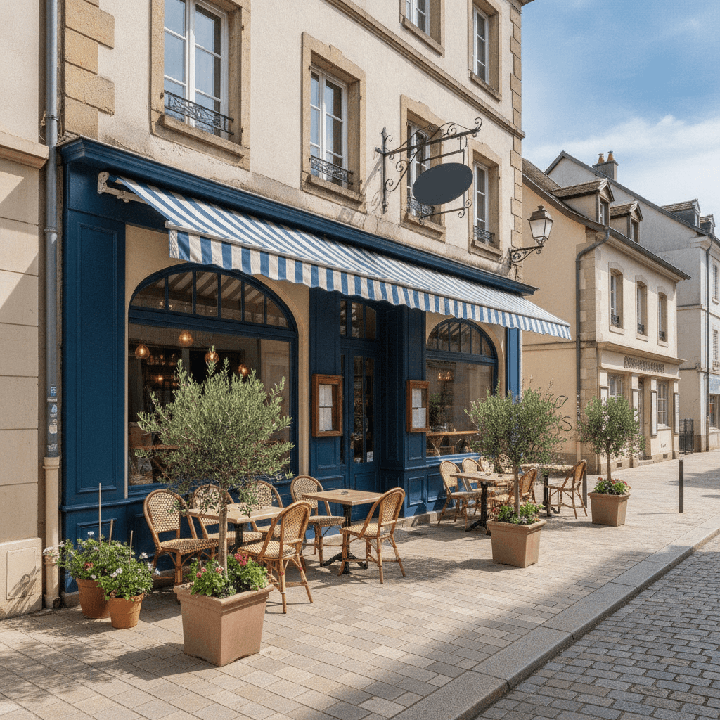 Restaurant 181m² à Geispolsheim : terrasse - licence IV - Image 1