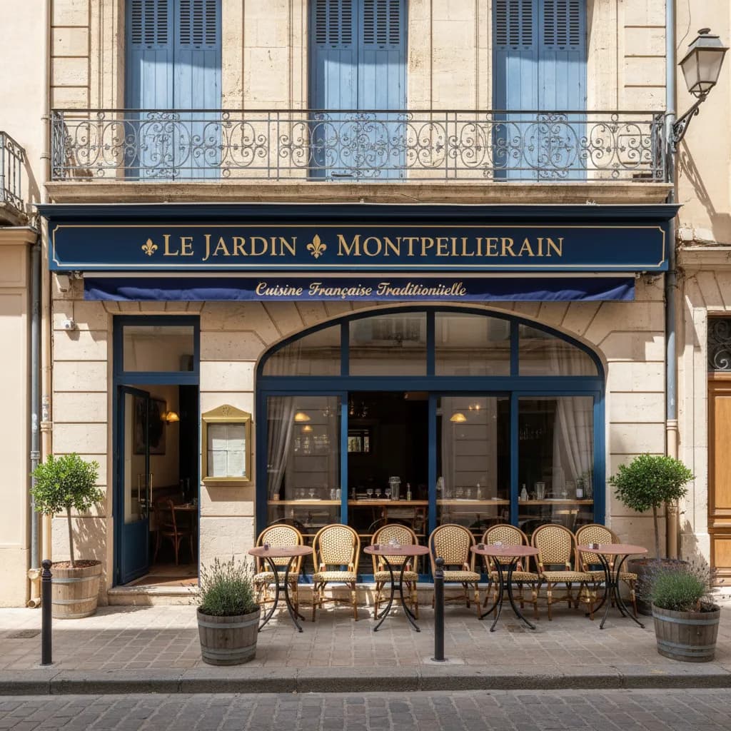 Restaurant 70m² à Montpellier : terrasse - licence IV - Image 1