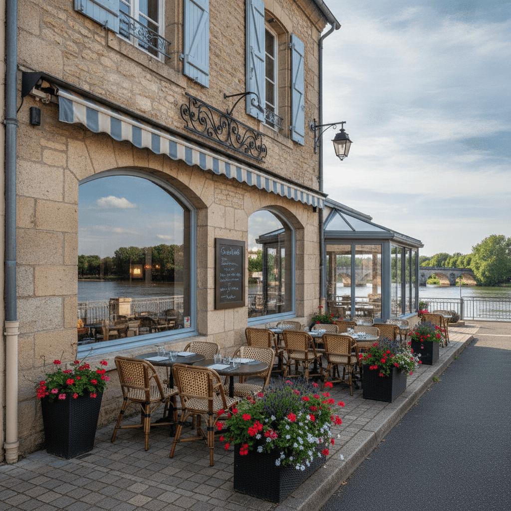 Restaurant 170m² à Ancenis-Saint-Géréon : terrasse - licence IV