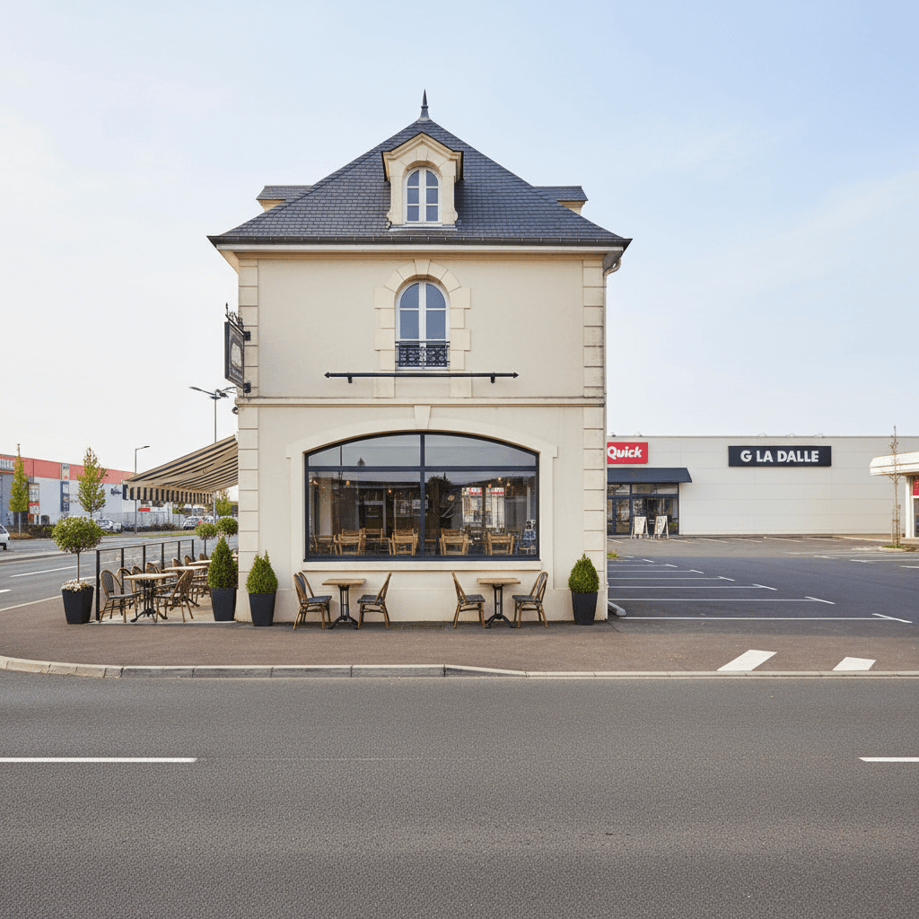 Restaurant 1 couverts à Fleury-Mérogis : extraction - parking - Image 1