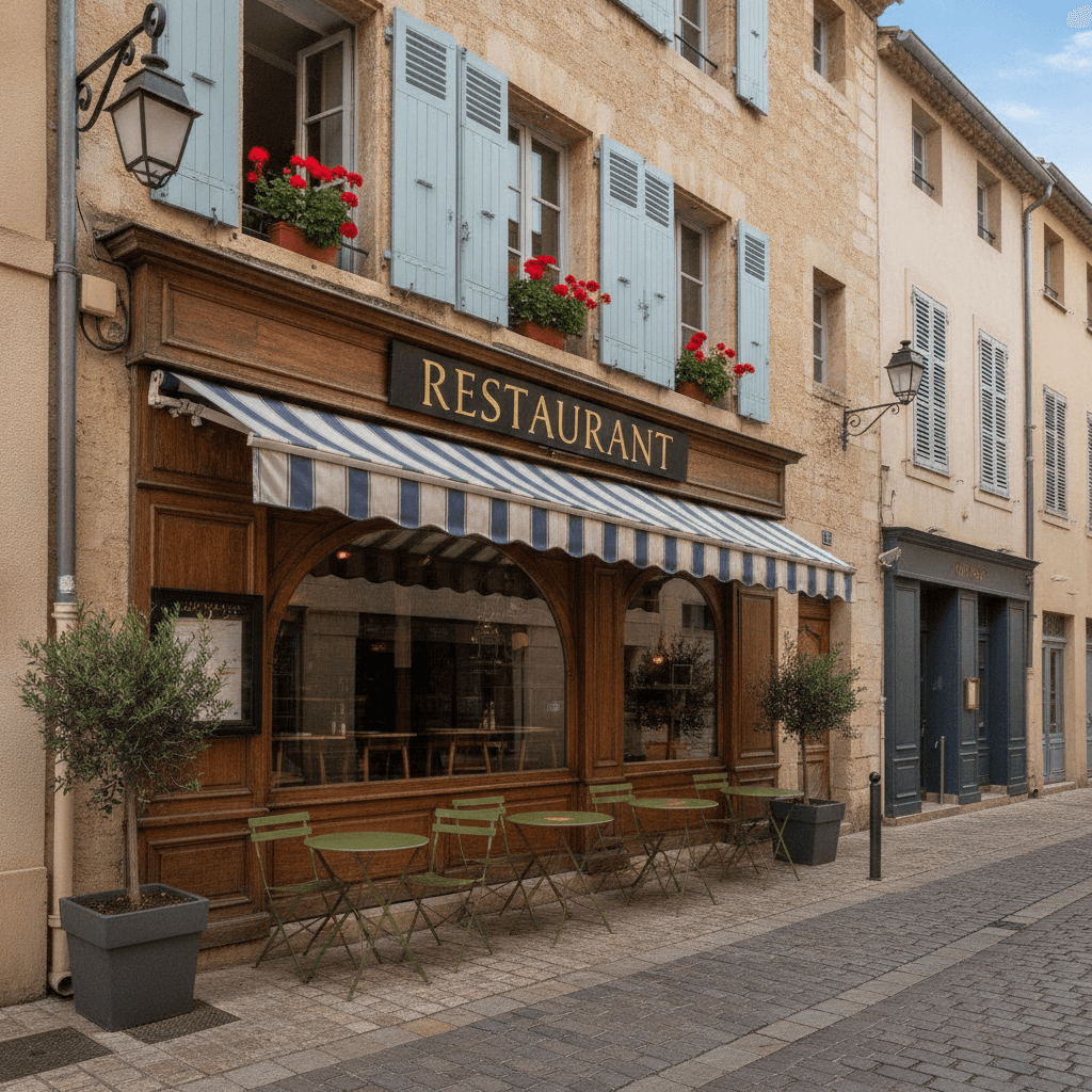 Restaurant 50m² à Aix-En-Provence : terrasse - licence IV