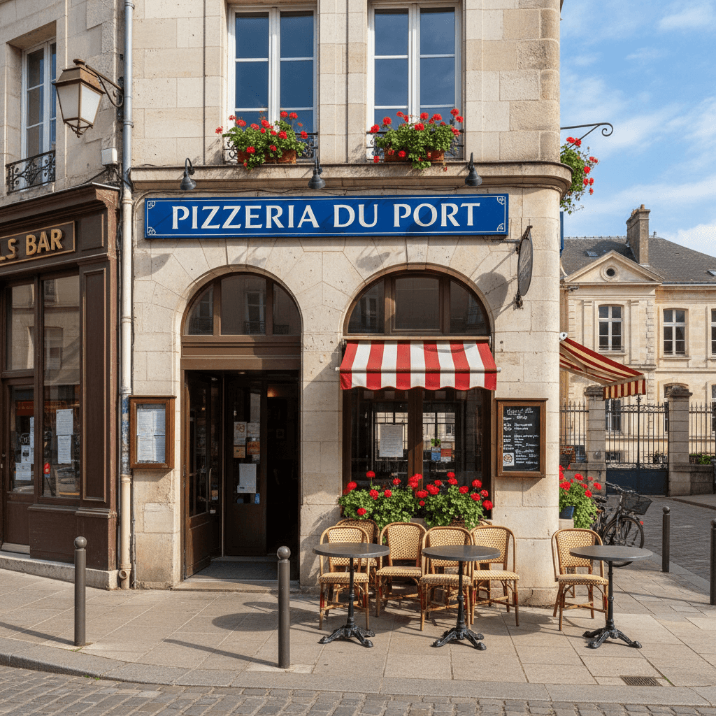 Restaurant à Saint-Nazaire : terrasse - licence IV - Image 1