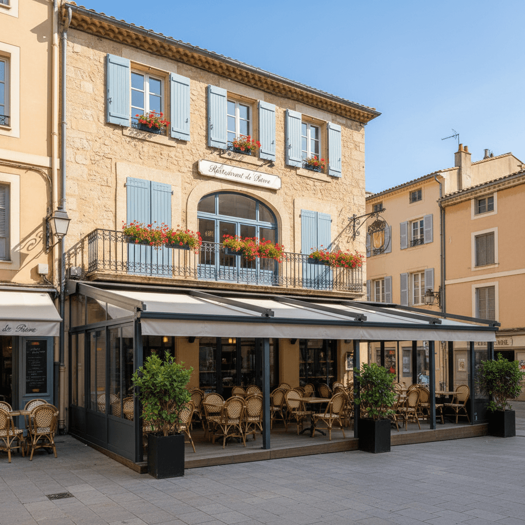 Restaurant à Perpignan : terrasse - licence IV - Image 1