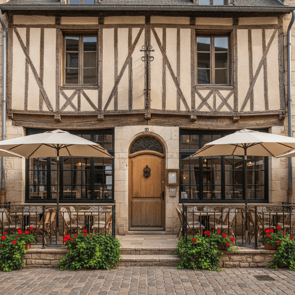 Restaurant à Lisle-Sur-Tarn : terrasse - licence IV - Image 1